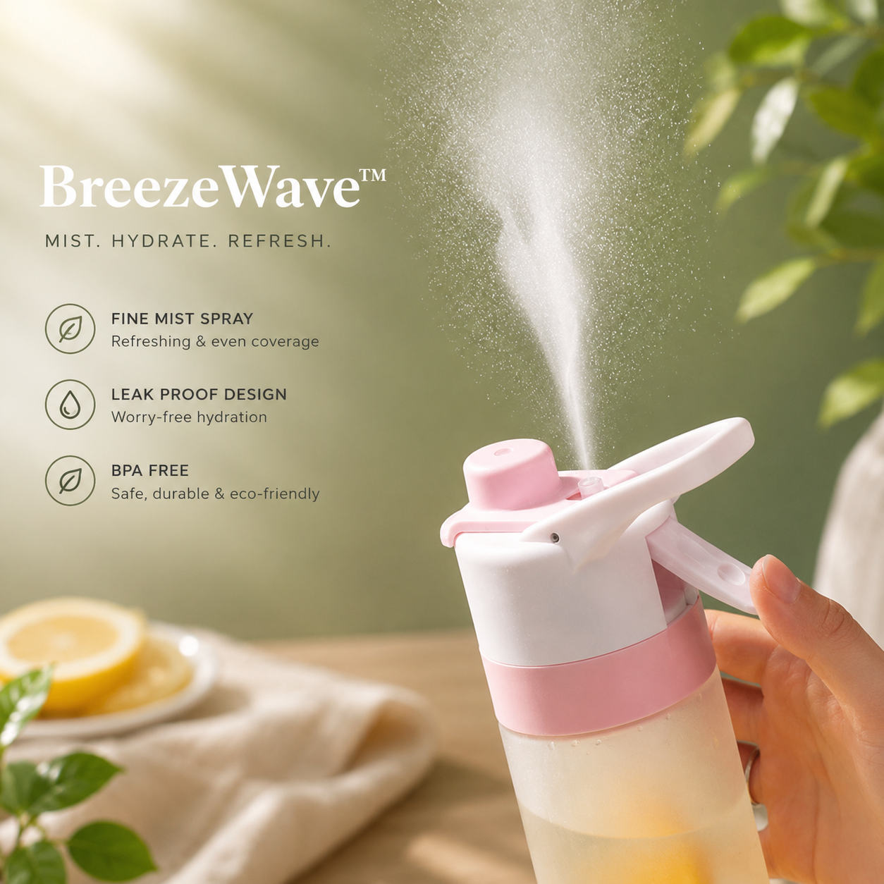 BreezeWave™ - Your personal cooling system