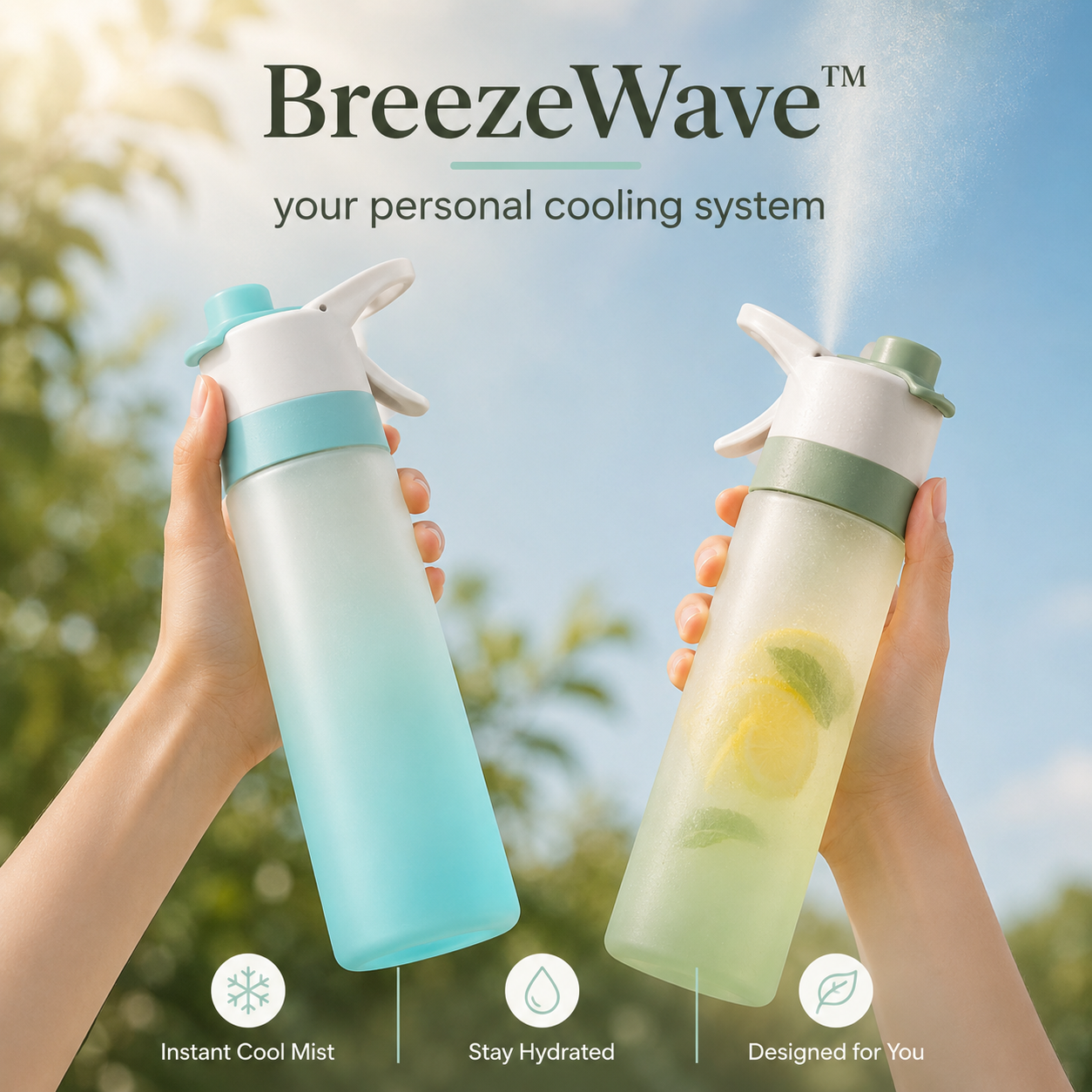 BreezeWave™ - Your personal cooling system